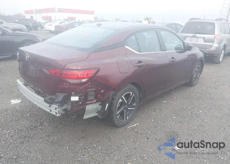 2025 Nissan Sentra Sv from USA, damaged, VIN 3N1AB8CV7SY302014